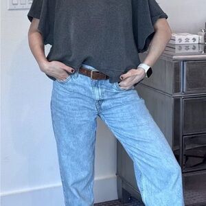 Aiko Chic Gray Top Sweatshirt S